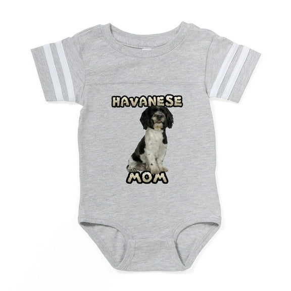 CafePress - Havanese Mom - Cute Infant Baby Football Bodysuit