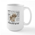 thumbnail image 1 of CafePress - Havanese Traits Mugs - 15 oz Ceramic Large White Novelty Mug, 1 of 6