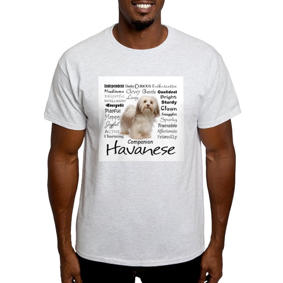 CafePress - Havanese Traits T Shirt - Men's Classic Graphic T-Shirt
