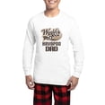 thumbnail image 1 of CafePress - Havapoo Dad WB Dog - Men's Long Sleeve Light Pajama Set, 1 of 7