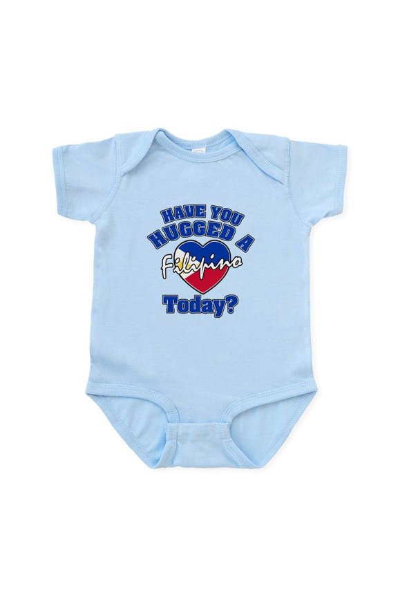 - Have You Hugged A Filipino Today? Infant Bodysuit - Baby Light Bodysuit, Size Newborn - 24 Months