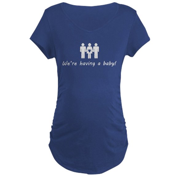 CafePress - Having A Baby Surrogate Maternity T Shirt - Maternity Dark T-Shirt