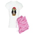thumbnail image 1 of CafePress - Hawaiian Christmas Penguin Pajamas - Women's Light Pajamas, 1 of 1