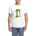 thumbnail image 1 of CafePress - Hawaiian Christmas Turtles Men's Dark Pajamas - Men's Light Loose Fit Cotton Pajama Set, 1 of 7