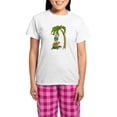 thumbnail image 1 of CafePress - Hawaiian Christmas Turtles Women's Light Pajamas - Women's Short Sleeve Print T-Shirt and Pants Light Cotton Pajama Set, 1 of 7