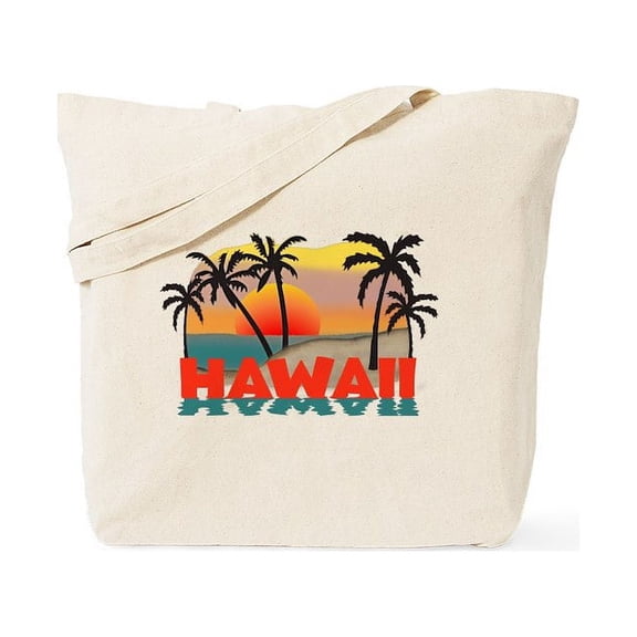 CafePress - Hawaiian / Hawaii Souvenir Tote Bag - Unisex Canvas Tote Bag, Beige, 1-Piece