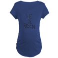thumbnail image 1 of CafePress - He Is Risen Maternity T Shirt - Maternity Dark T-Shirt, 1 of 3
