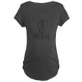 thumbnail image 1 of CafePress - He Is Risen Maternity T Shirt - Maternity Dark T-Shirt, 1 of 3