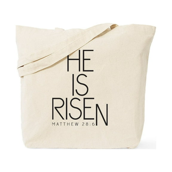 CafePress - He Is Risen Tote Bag - Unisex Canvas Tote Bag, Beige, 1-Piece