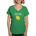 thumbnail image 1 of CafePress - Heads Or Tails? T Shirt - Women's V-Neck Dark T-Shirt, 1 of 4