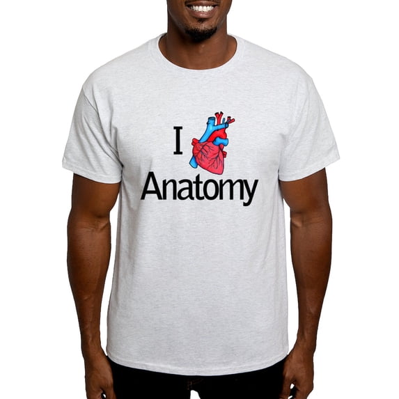CafePress - Heart Anatomy Light T Shirt - Men's Classic Graphic T-Shirt