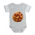 thumbnail image 1 of CafePress - Heart Chip Cookie - Cute Infant Baby Football Bodysuit, 1 of 3