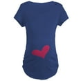 thumbnail image 1 of CafePress - Heart Maternity Dark T Shirt - Maternity Dark T-Shirt, 1 of 3