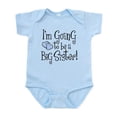 thumbnail image 1 of CafePress - Heart New Big Sister Infant Bodysuit - Baby Light Bodysuit, Size Newborn - 24 Months, 1 of 4
