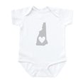 thumbnail image 1 of CafePress - Heart New Hampshire Infant Bodysuit - Baby Light Bodysuit, Size Newborn - 24 Months, 1 of 4