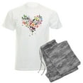 thumbnail image 1 of CafePress - Heart Of Butterflies Pajamas - Men's Light Loose Fit Cotton Pajama Set, 1 of 7