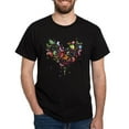 thumbnail image 1 of CafePress - Heart Of Butterflies T Shirt - Men's Classic Graphic Cotton T-Shirt, 1 of 4