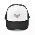 thumbnail image 1 of CafePress - Heart Of Butterflies - Adjustable Unisex Printed Trucker Hat with Mesh Back, 1 of 8