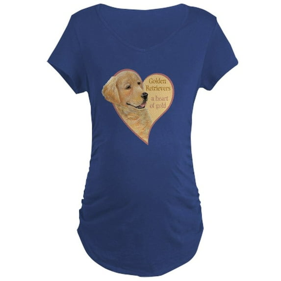 CafePress - Heart Of Gold Maternity Dark T Shirt - Maternity Dark T-Shirt