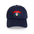 thumbnail image 1 of CafePress - Heart Serbia Cap - Adjustable 100% Brushed Unisex Casual Cotton Baseball Cap, Beige, 1, 1 of 2