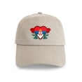 thumbnail image 1 of CafePress - Heart Serbia Cap - Adjustable 100% Brushed Unisex Casual Cotton Baseball Cap, Beige, 1, 1 of 2