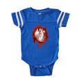 thumbnail image 1 of CafePress - Heart Splat - Cute Infant Baby Football Bodysuit, 1 of 3