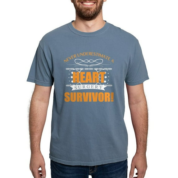 CafePress - Heart Surgery Survivor T Shirt - Mens Comfort Colors Shirt