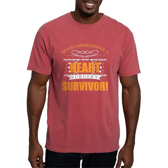 CafePress - Heart Surgery Survivor T Shirt - Mens Comfort Colors Shirt
