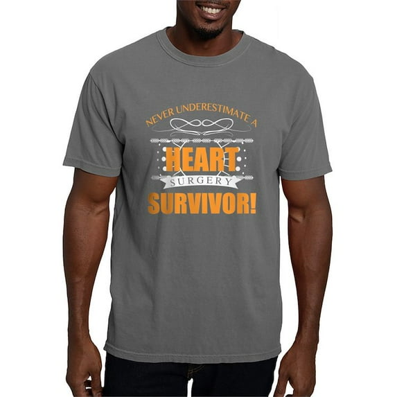 CafePress - Heart Surgery Survivor T Shirt - Mens Comfort Colors Shirt