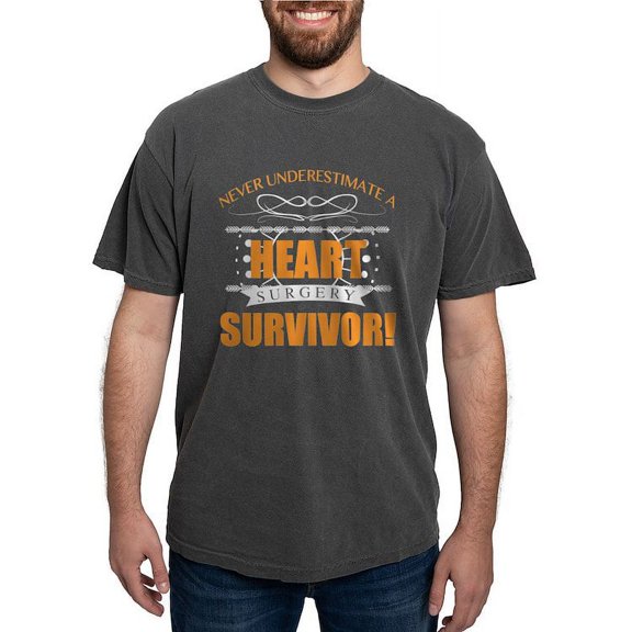 CafePress - Heart Surgery Survivor T Shirt - Mens Comfort Colors Shirt