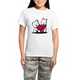 thumbnail image 1 of CafePress - Heartfelt Westies Women's Light Pajamas - Women's Short Sleeve Print T-Shirt and Pants Light Cotton Pajama Set, 1 of 7