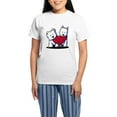 thumbnail image 1 of CafePress - Heartfelt Westies Women's Light Pajamas - Women's Short Sleeve Print T-Shirt and Pants Light Cotton Pajama Set, 1 of 7