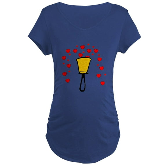 CafePress - Heartfountainfinal Maternity T Shirt - Maternity Dark T-Shirt