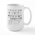 thumbnail image 1 of CafePress - Hebrew Alphabet Mug - 15 oz Ceramic Large White Novelty Mug, 1 of 6