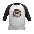 thumbnail image 1 of CafePress - Hedgehog Baseball Jersey - Kids Cotton Baseball Jersey, 3/4 Sleeve Shirt, 1 of 4