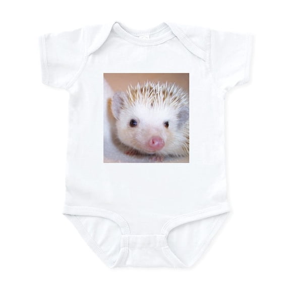 CafePress - Hedgehog Close Up Infant Creeper - Baby Light Bodysuit, Size Newborn - 24 Months