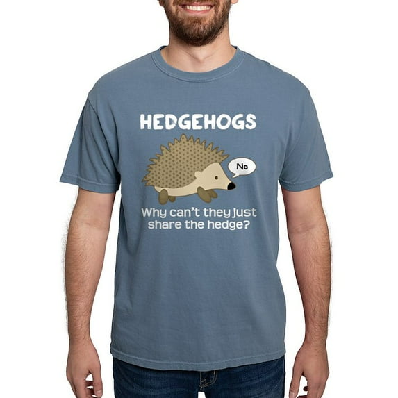 CafePress - Hedgehog Pun T Shirt - Mens Comfort Colors Shirt