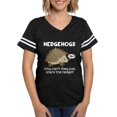 thumbnail image 1 of CafePress - Hedgehog Pun T Shirt - Womens Football Shirt, 1 of 4
