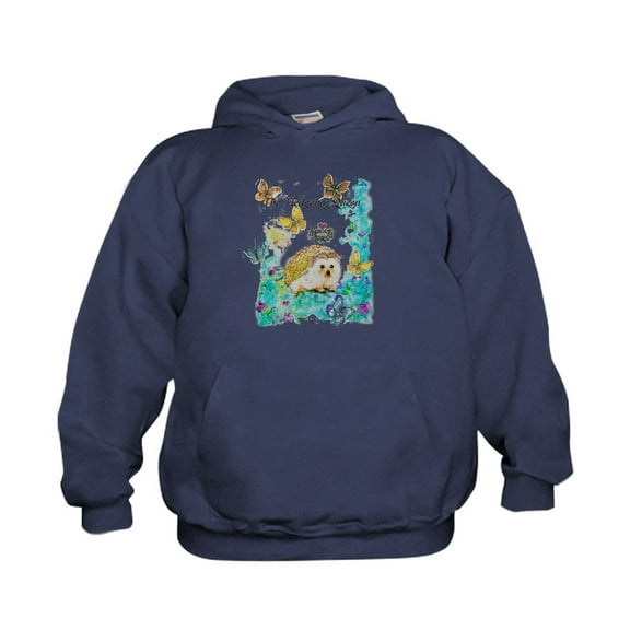 CafePress - Hedgehog Queen Hoodie - Kids Hooded Sweatshirt, Classic Hoodie