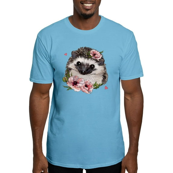 CafePress - Hedgehog T Shirt - Fitted T-Shirt, Vintage Fit Soft Cotton Tee