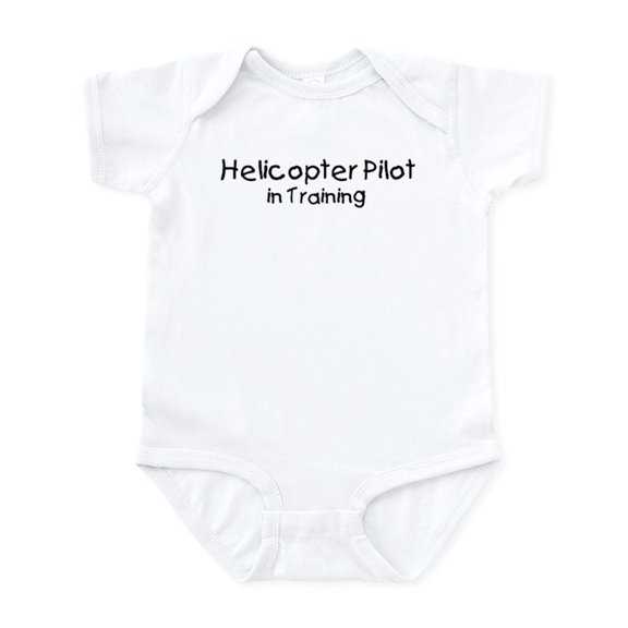 CafePress - Helicopter Pilot In Training Infant Bodysuit - Baby Light Bodysuit, Size Newborn - 24 Months