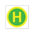 thumbnail image 1 of CafePress - Helipad Sign Sticker - Square Sticker 3" x 3", 1 of 1