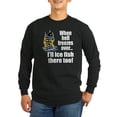 thumbnail image 1 of CafePress - Hell Freezes Ice Fishing Long Sleeve Dark T Shirt - Long Sleeve Dark T-Shirt, 1 of 4