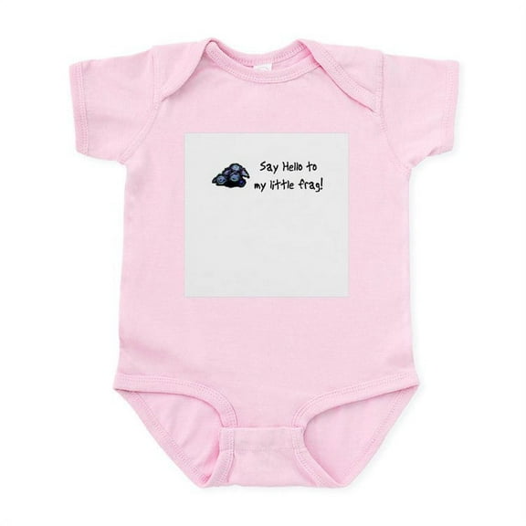 CafePress - Hello Frag Infant Bodysuit - Baby Light Bodysuit, Size Newborn - 24 Months