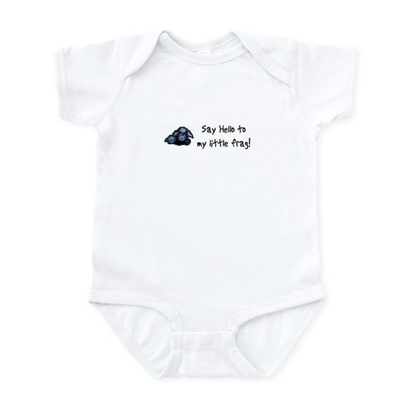 CafePress - Hello Frag Infant Bodysuit - Baby Light Bodysuit, Size Newborn - 24 Months