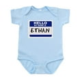 thumbnail image 1 of CafePress - Hello My Name Is Ethan Infant Creeper - Baby Light Bodysuit, Size Newborn - 24 Months, 1 of 4