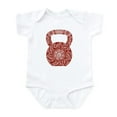 thumbnail image 1 of CafePress - Henna Kettlebell Infant Bodysuit - Baby Light Bodysuit, Size Newborn - 24 Months, 1 of 4