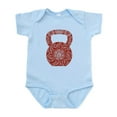 thumbnail image 1 of CafePress - Henna Kettlebell Infant Bodysuit - Baby Light Bodysuit, Size Newborn - 24 Months, 1 of 4
