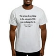 thumbnail image 1 of CafePress - Henry David Thoreau 30 Light T Shirt - Men's Classic Graphic T-Shirt, 1 of 4