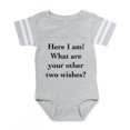 thumbnail image 1 of CafePress - Here I Am - Cute Infant Baby Football Bodysuit, 1 of 3